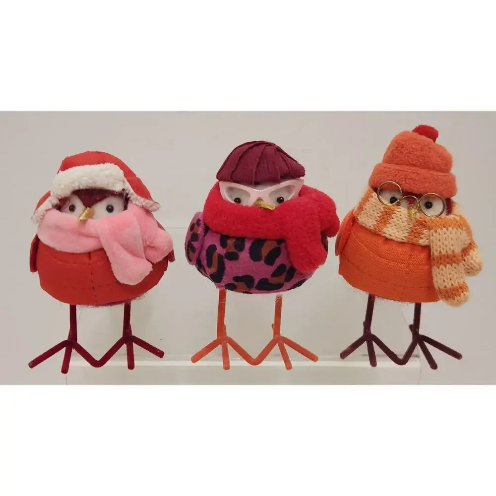 Target Wondershop 2023 Feathery Friends Christmas Fabric Birds